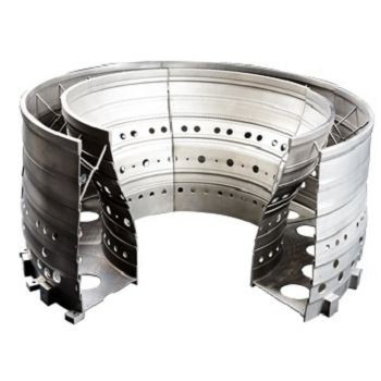 Casin Tyrbin Aloi Nicel ar gyfer Injan Awyrennau